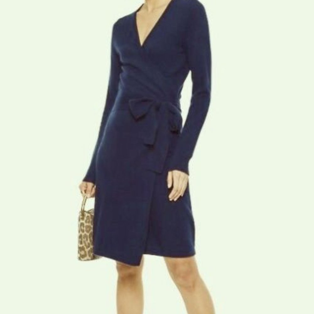 Diane von Furstenberg Linda Cashmere wrap dress